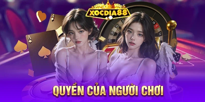 Quyền của người chơi tại Xocdia88