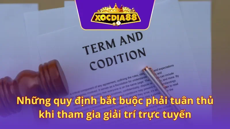Để tham gia có trách nhiệm không thể thiếu các quy định